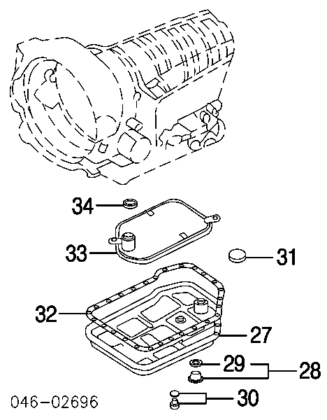 01V321377 VAG tornillo obturador caja de cambios