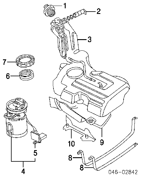 1J0919673F VAG aforador