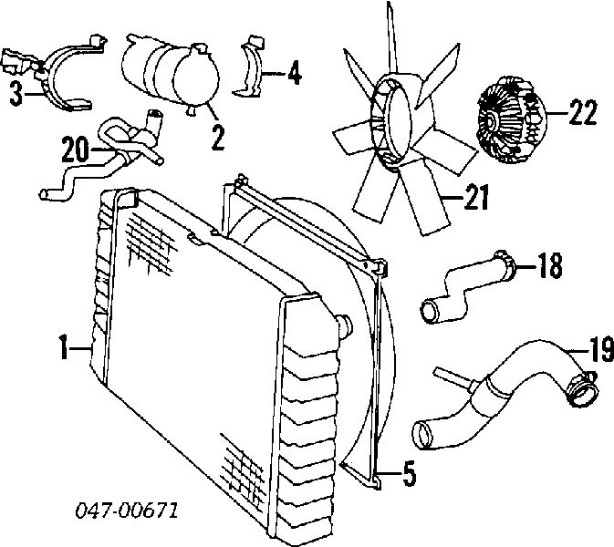 9734872 Volvo correa trapezoidal