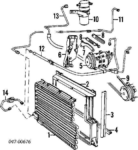 35370691 Volvo condensador aire acondicionado