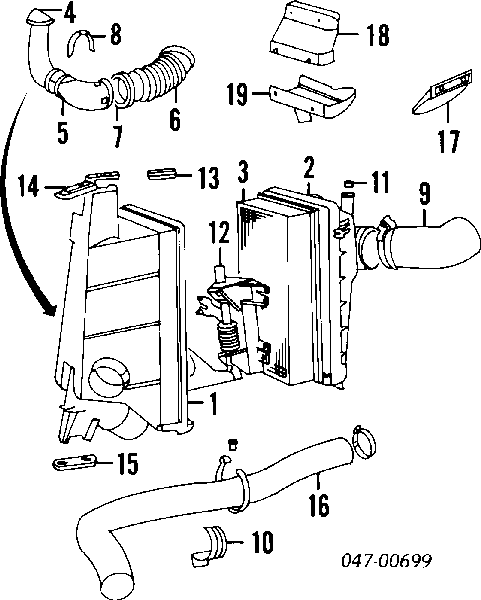 13263520 Volvo filtro de aire