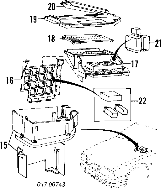 Rele De Bomba Electrica 9434138 Volvo