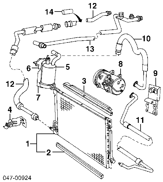 91465575 Volvo correa trapezoidal