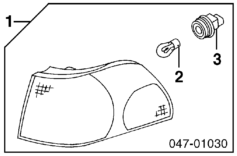 306218330 Volvo piloto intermitente izquierdo