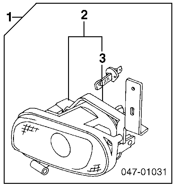 980163 Volvo bombilla halógena