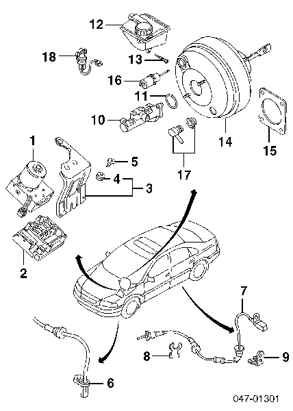 Servofrenos 9209802 Volvo