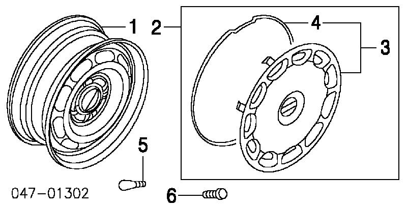 8634658 Volvo tornillo de rueda