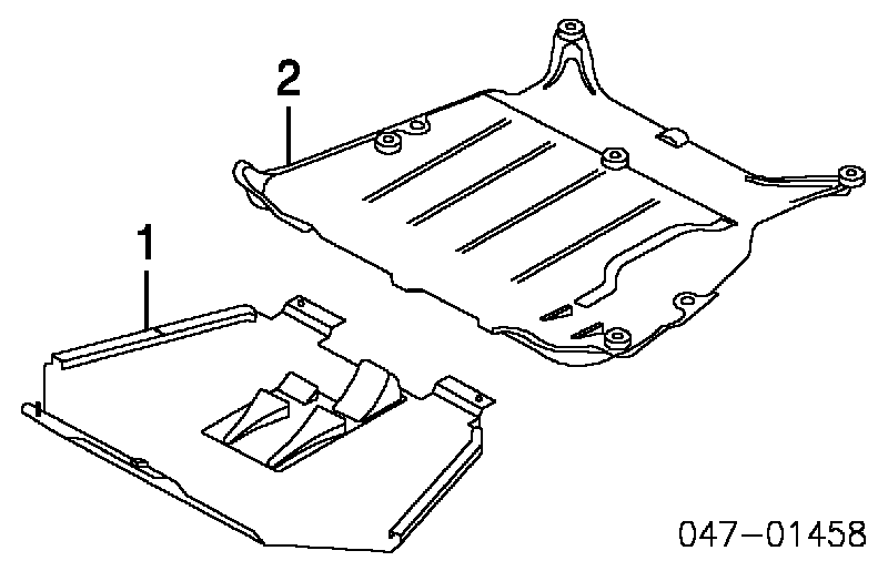  Protección motor delantera para Volvo XC90 