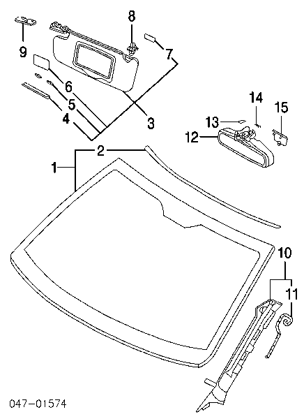 30674705 Volvo parabrisas