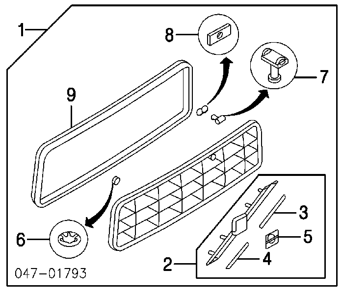  Panal de radiador para Volvo S70 LS, LT