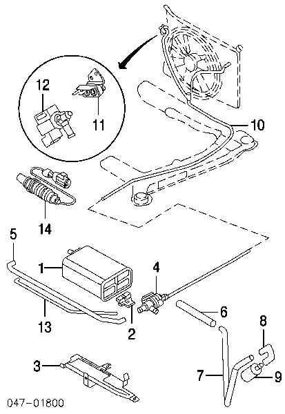 86277506 Volvo sonda lambda sensor de oxigeno para catalizador