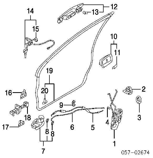 MU481211 Mitsubishi 