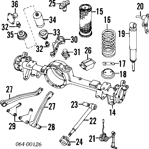 NTC3285 Land Rover pinza de freno delantera derecha