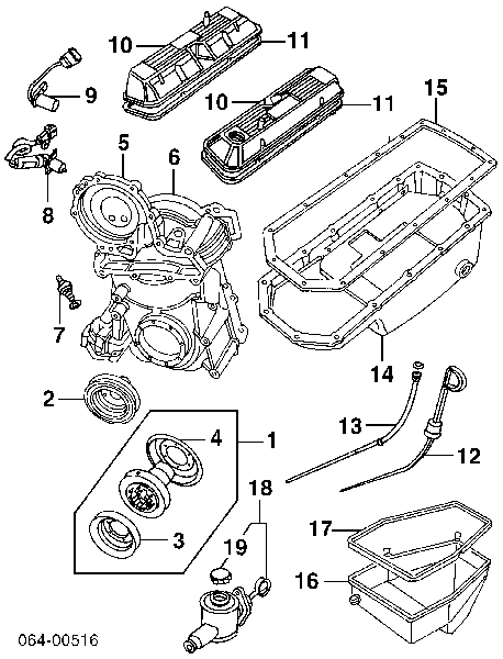 ERR6119 Rover sensor de posición del cigüeñal