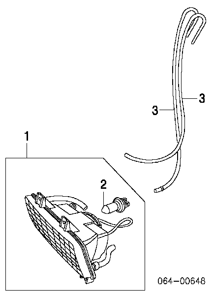 XCD100030L Rover bombilla halógena