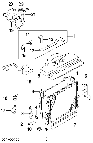 PEM100990 Rover termostato, refrigerante