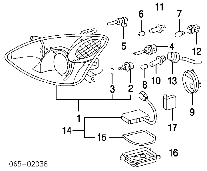 9007560046 Toyota portalámparas, luz intermitente