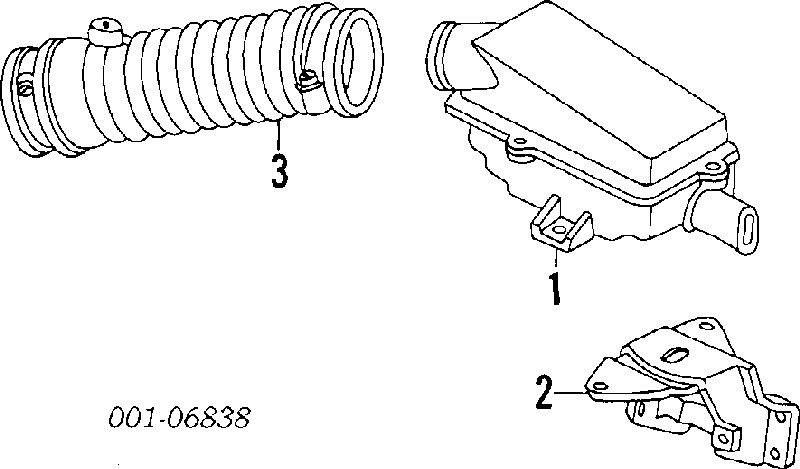 Sensor De Flujo De Aire/Medidor De Flujo (Flujo de Aire Masibo) 86458 Meat&Doria