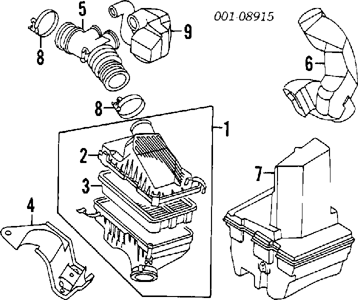 94848993 General Motors sensor, temperatura del aire de admisión