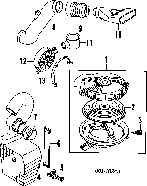 96060084 General Motors sensor de temperatura del refrigerante