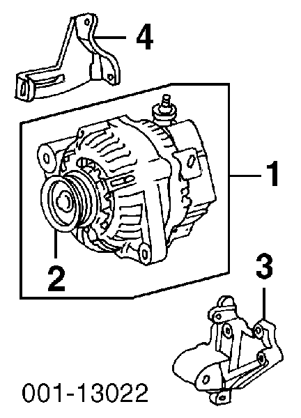 10463399 General Motors alternador