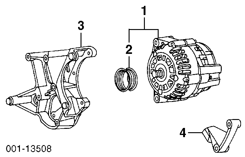 10246634 General Motors alternador