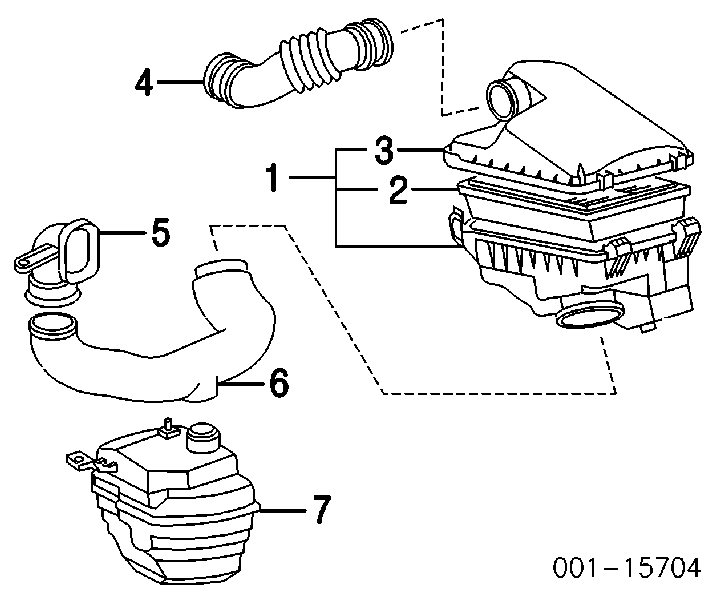 94856888 General Motors filtro de aire