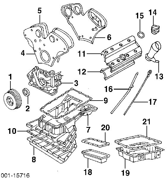 24416763 General Motors junta de culata