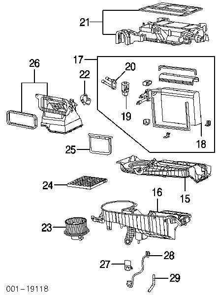 Motor eléctrico, ventilador habitáculo 8168NU1 Polcar