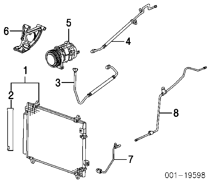 12578549 General Motors correa trapezoidal