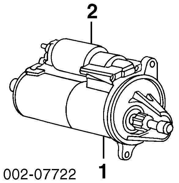 Motor de arranque S9411S As-pl