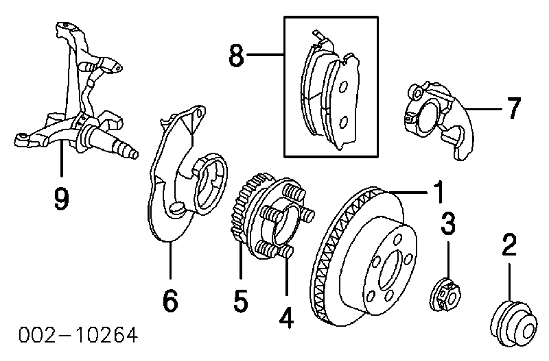 Pastillas de freno delanteras 10207480 Centric Parts