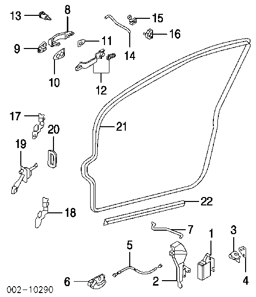 YS4Z5422404AAA Ford 