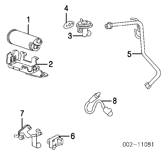 1R3Z9G444AA Ford sonda lambda sensor de oxigeno para catalizador