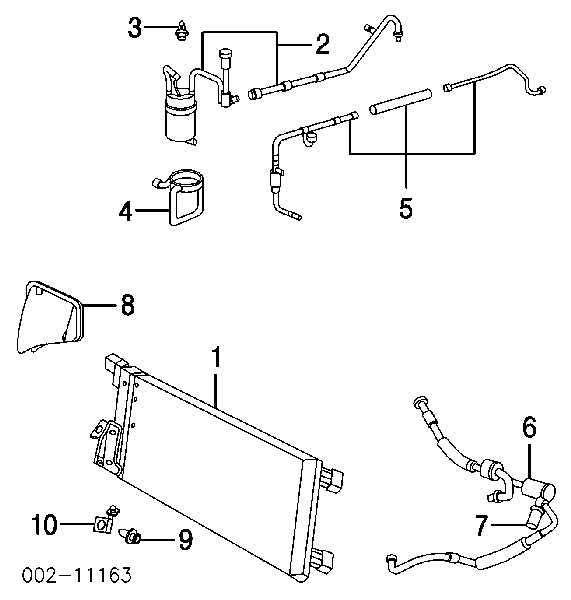 3L8Z12A648AA Ford sensor de temperatura del refrigerante