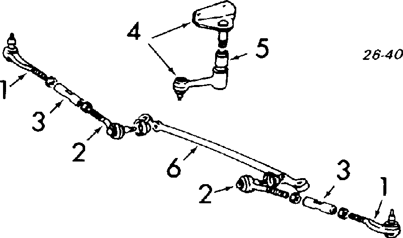  Casquillo, árbol de palanca de dirección para Hyundai Terracan HP