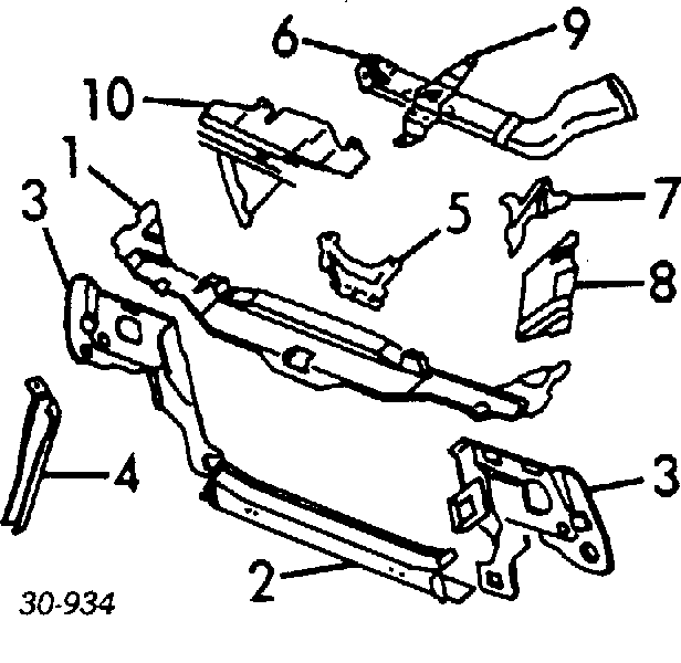  Embrague, ventilador del radiador para Nissan Vanette C23