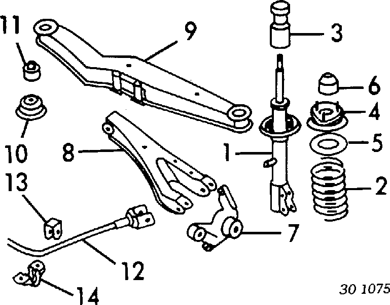 4621479913 Nissan tubo flexible de frenos trasero