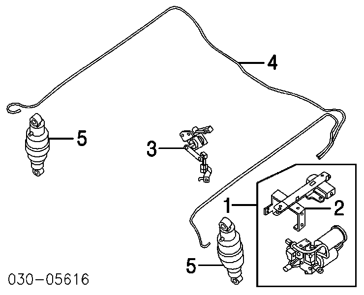  Sensor, nivel de suspensión neumática, trasero para Infiniti QX56 JA60