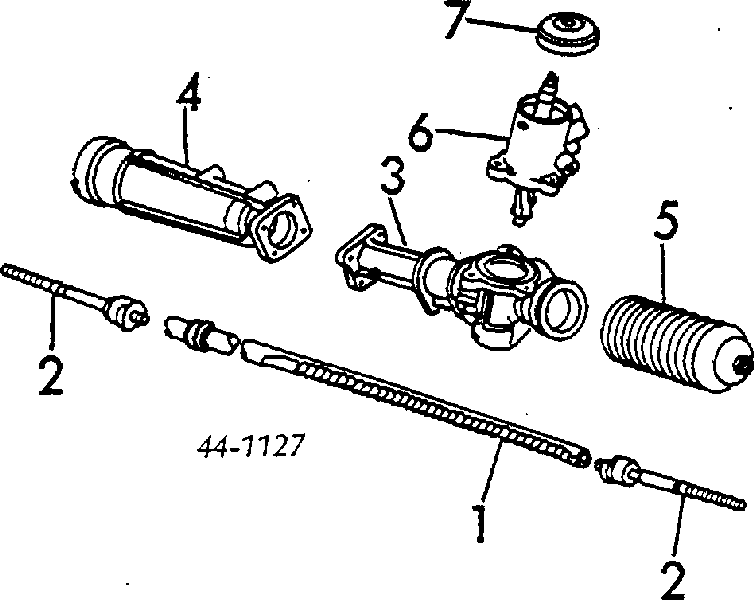 Cremallera de dirección 4425032030 Toyota