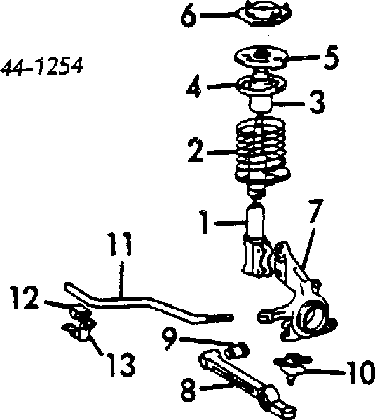 4773032022 Toyota pinza de freno delantera derecha