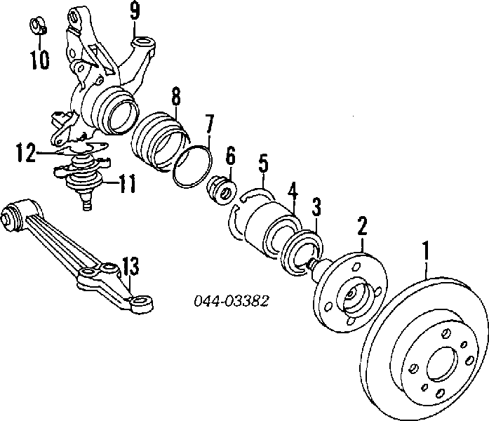 4773012171 Toyota pinza de freno delantera derecha