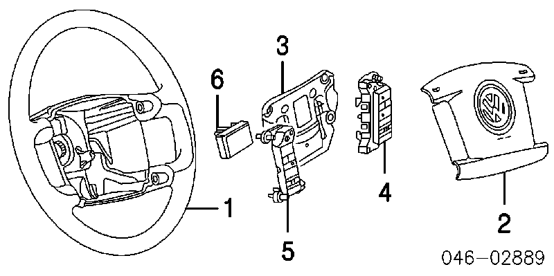  Volante para Volkswagen Touareg 1 