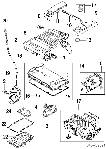 Material de estanqueidad De Motor Resistente Al Calor AMV18800102 VAG