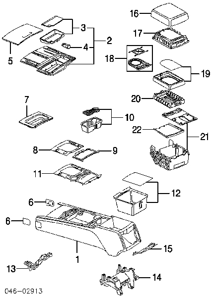  Apoyabrazos de consola central para Volkswagen Touareg 1 