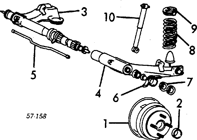 MB242820 Mitsubishi cojinete de rueda trasero