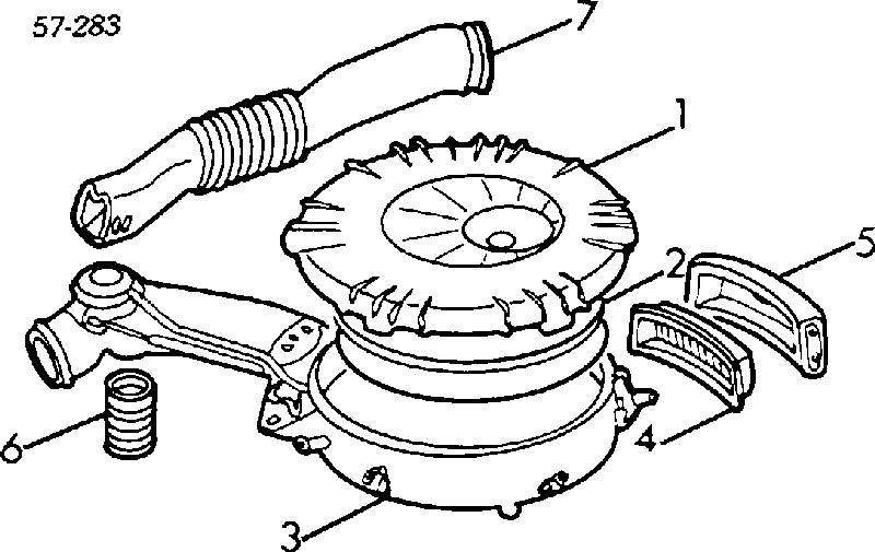 MD603800 Mitsubishi filtro de aire