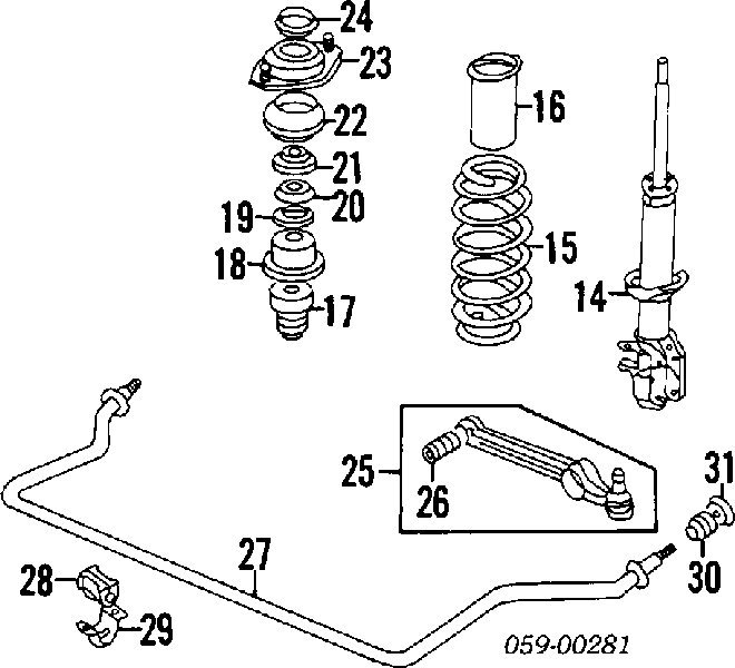 96052193 General Motors motor de arranque