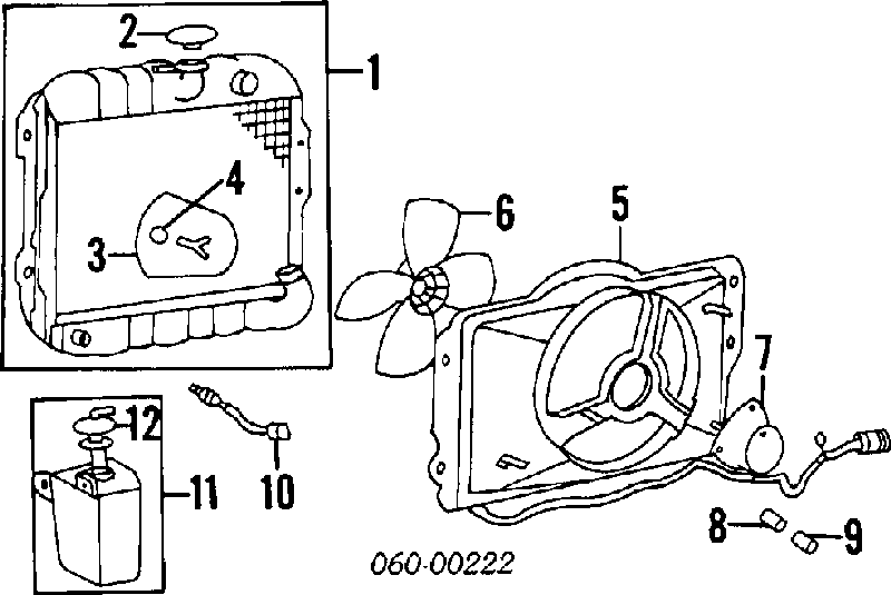 2533011415 Hyundai/Kia tapa de radiador