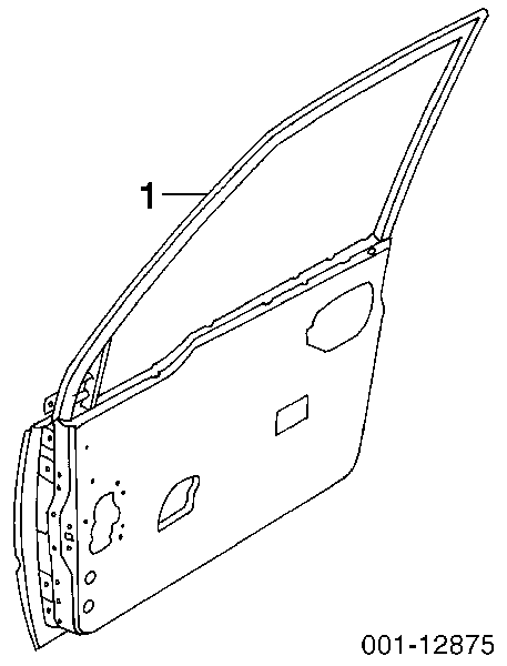  Puerta delantera izquierda para Suzuki Vitara ETJA